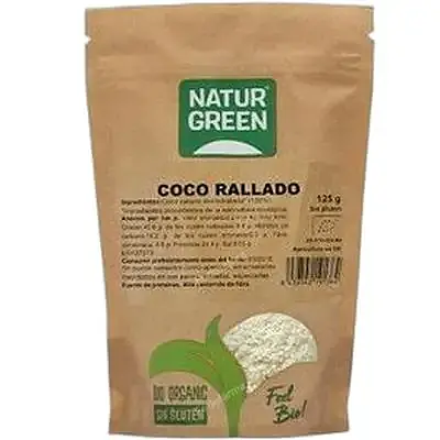 Coco rallado BIO 125 g, Naturgreen