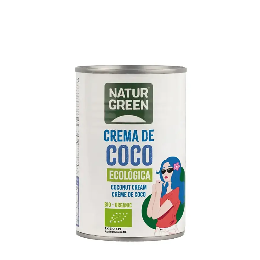 Crema de coco 400 g / BIO 400 ml, Naturgreen