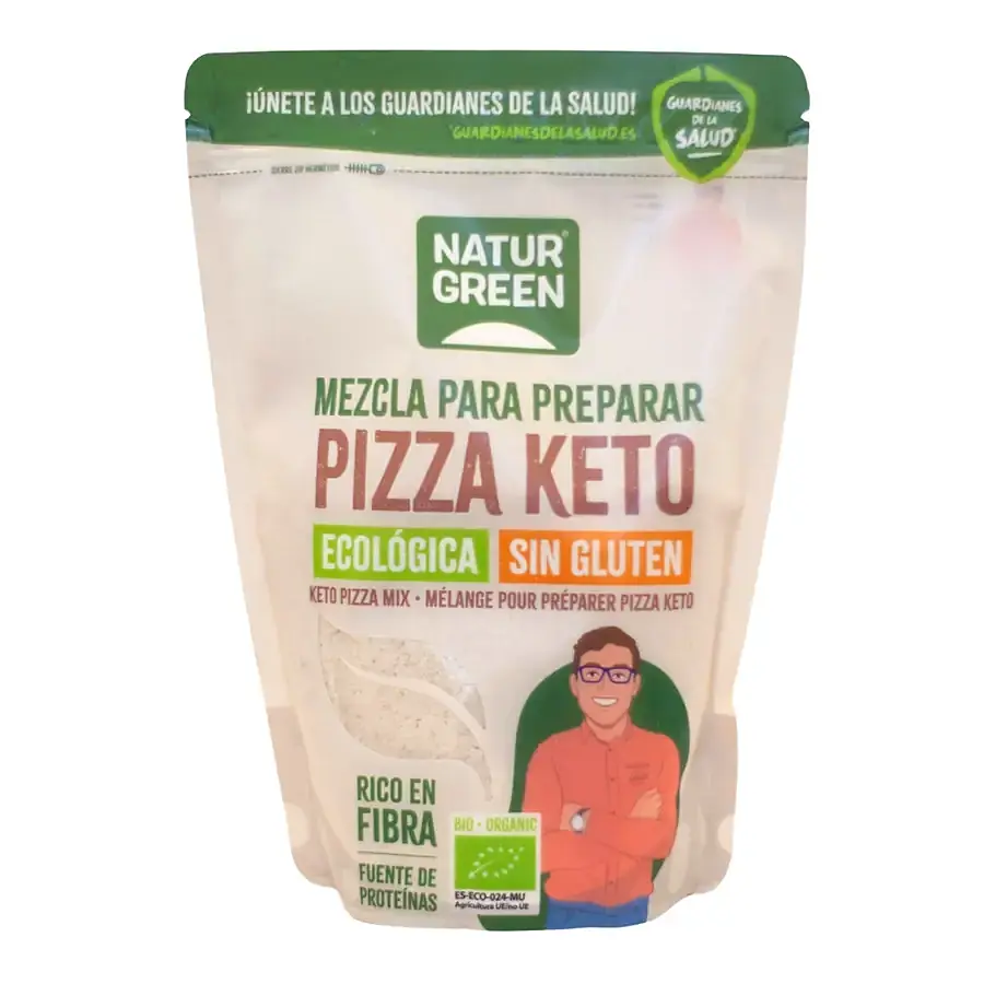 Mezcla pizza keto BIO 400 g, Naturgreen