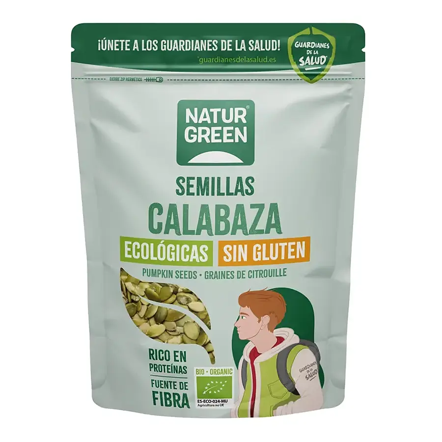 Semillas de calabaza BIO 350 g, Naturgreen