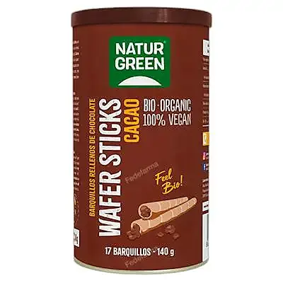 Wafer sticks BIO 140 g, Naturgreen