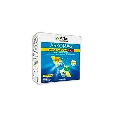 Arkomag triple magnesio forte limón 20 sobres, Arkopharma
