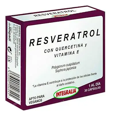 Resveratrol 30 cápsulas, Integralia