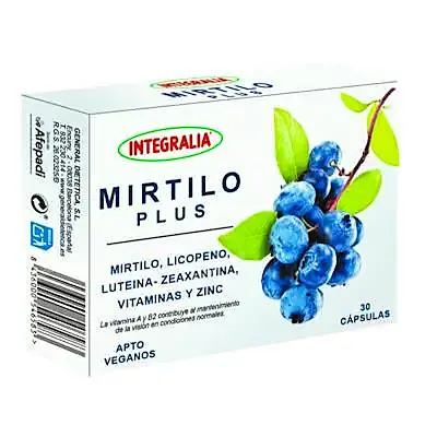 Mirtilo plus 30 cápsulas, Integralia