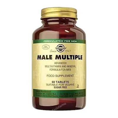 Male multivitamin 60 cápsulas, Solgar