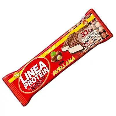 Línea protein avellana 24 x 35 g, Novadiet