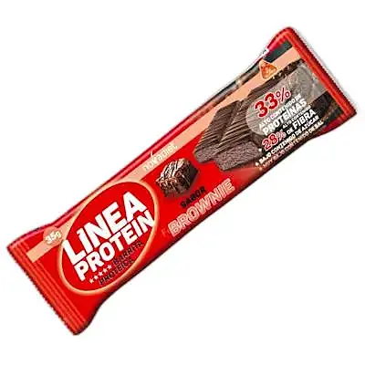 Línea protein brownie 24 x 35 g, Novadiet