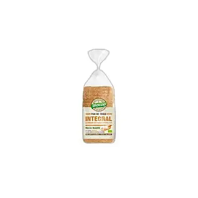 Pan molde trigo integral masa madre 400 g, Biocop