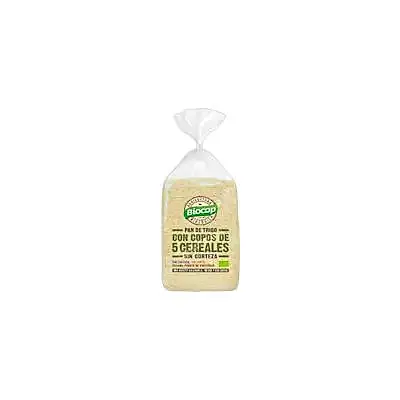 Pan molde copos cerea. sin corteza 300 g, Biocop