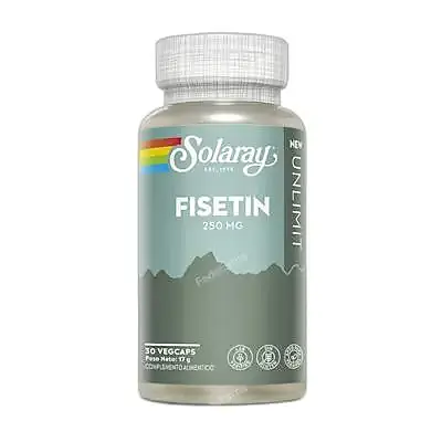 Fisetin 30 cápsulas vegetales, Solaray