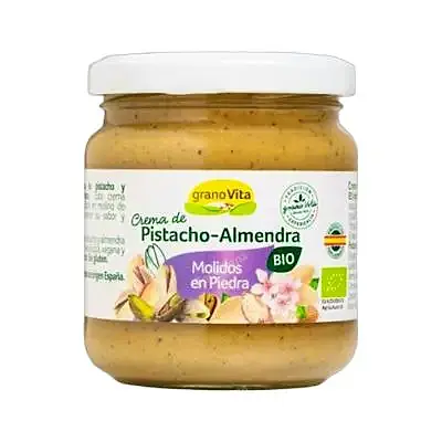 Crema de pistacho y almendra BIO 175 g, Granovita