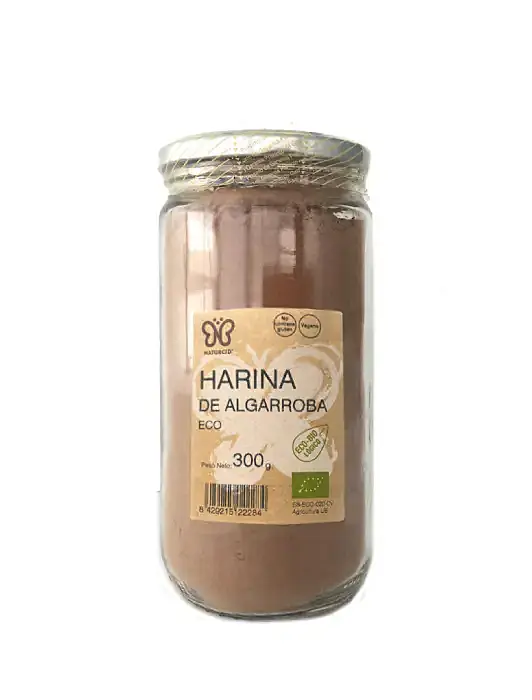 Algarroba natural en polvo BIO 200 g, Naturcid