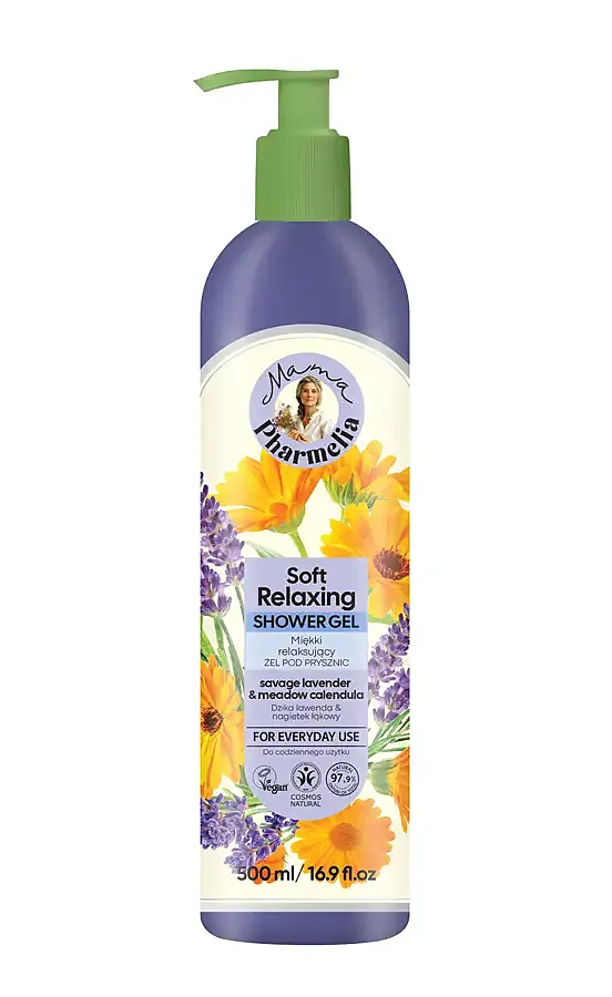 Gel ducha suave relajante mama pharmel 500 ml, Mama Pharmelia