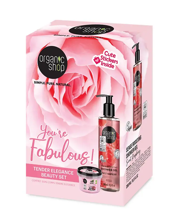 Elegante set de cuidado corporal you´re fabulous! 280 ml/ 100 ml, Organic Shop
