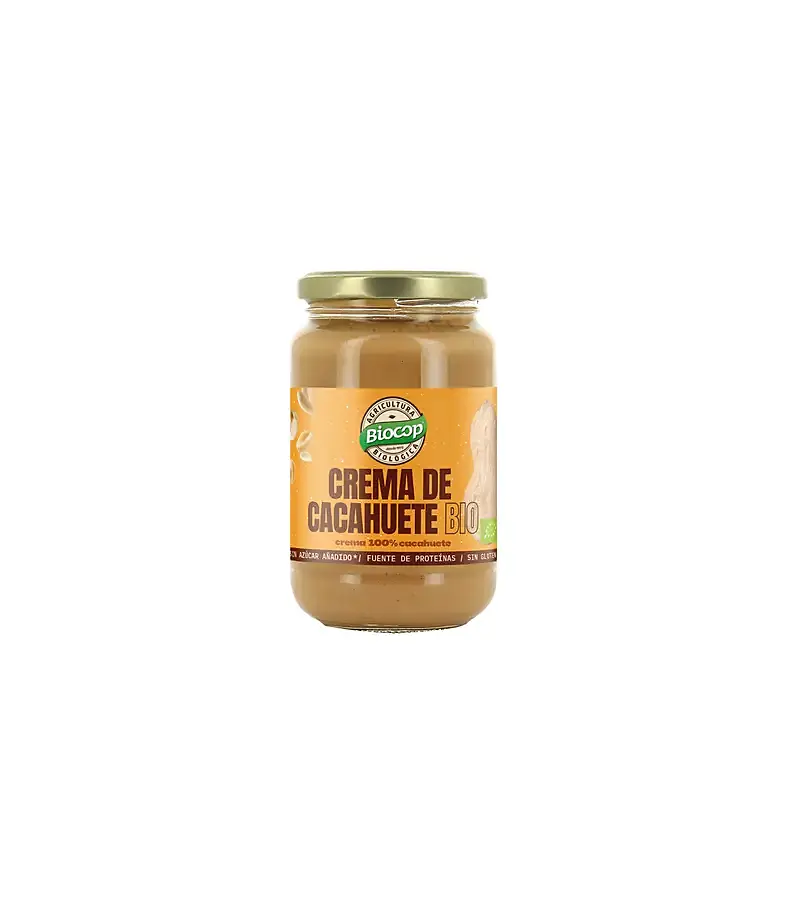 Crema cacahuete 350 g, Biocop
