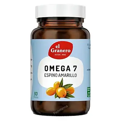 Omega 7 espino amarillo 60 perlas, El Granero