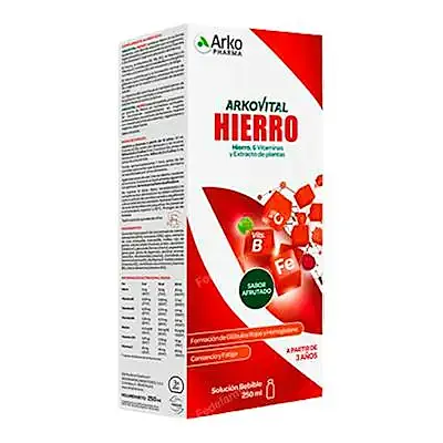 Arkovital hierro 250 ml, Arkopharma