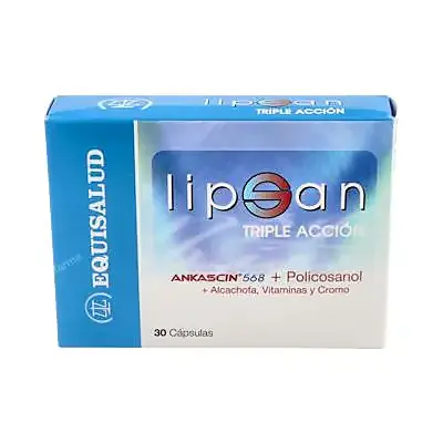Lipsan triple accion 30 cápsulas, Equisalud