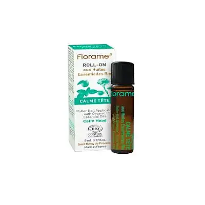 Roll-on dolor de cabeza 5 ml, Florame
