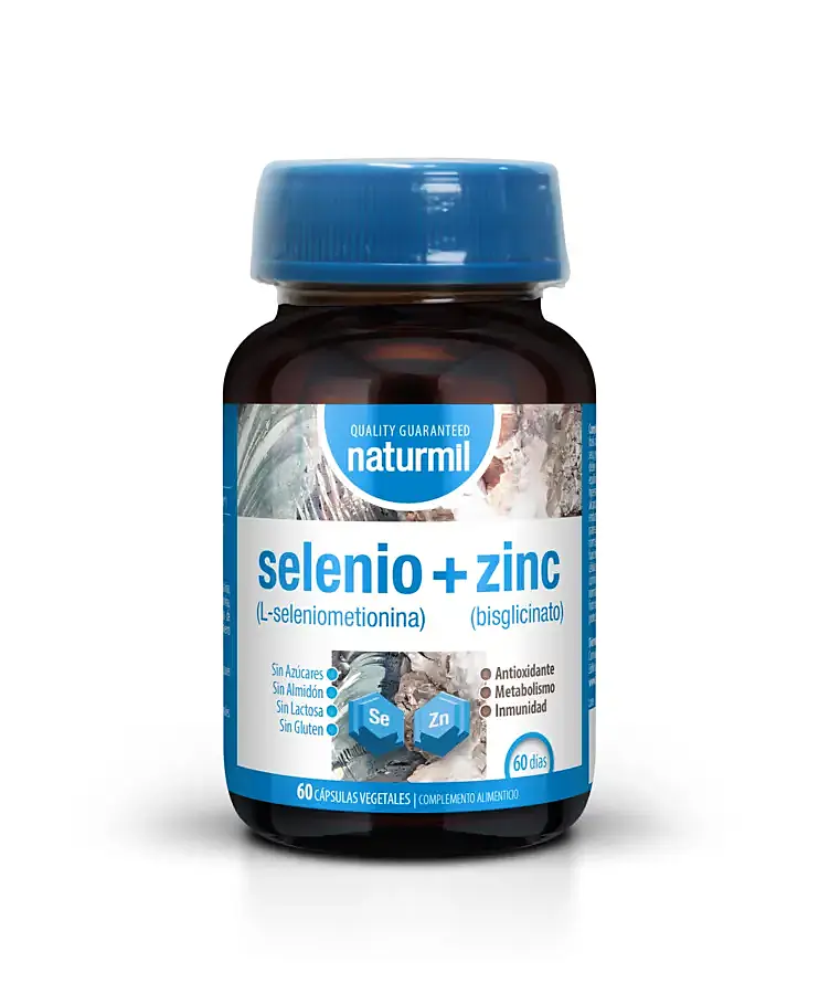 Selenio+zinc 60 cápsulas, Dietmed