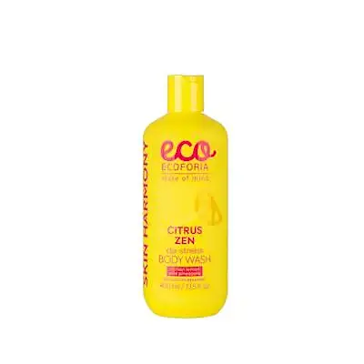 Gel de ducha antiestres de limón y piña 400 ml, Ecoforia