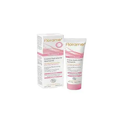 Crema facial hidratante calmante tolerance 50 ml, Florame