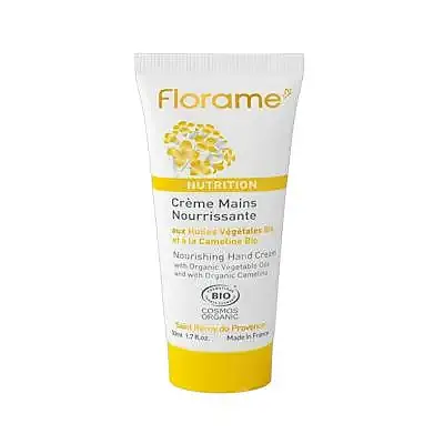 Crema de manos nutritiva Nutrition 50 ml, Florame