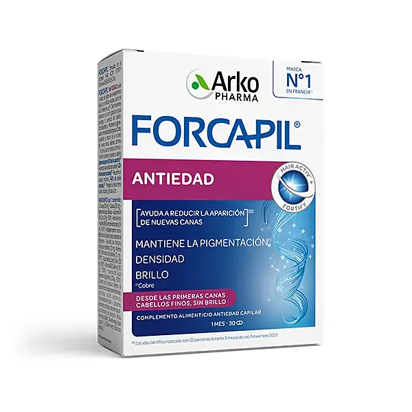 Forcapil antiedad 30 cápsulas, Arkopharma