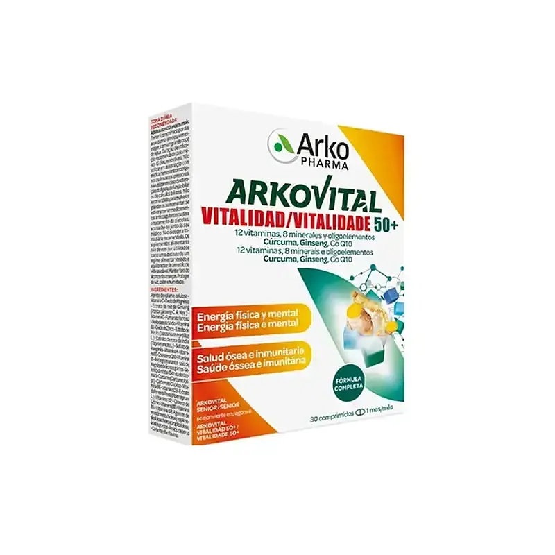 Arkovital 50+30 comprimidos, Arkopharma