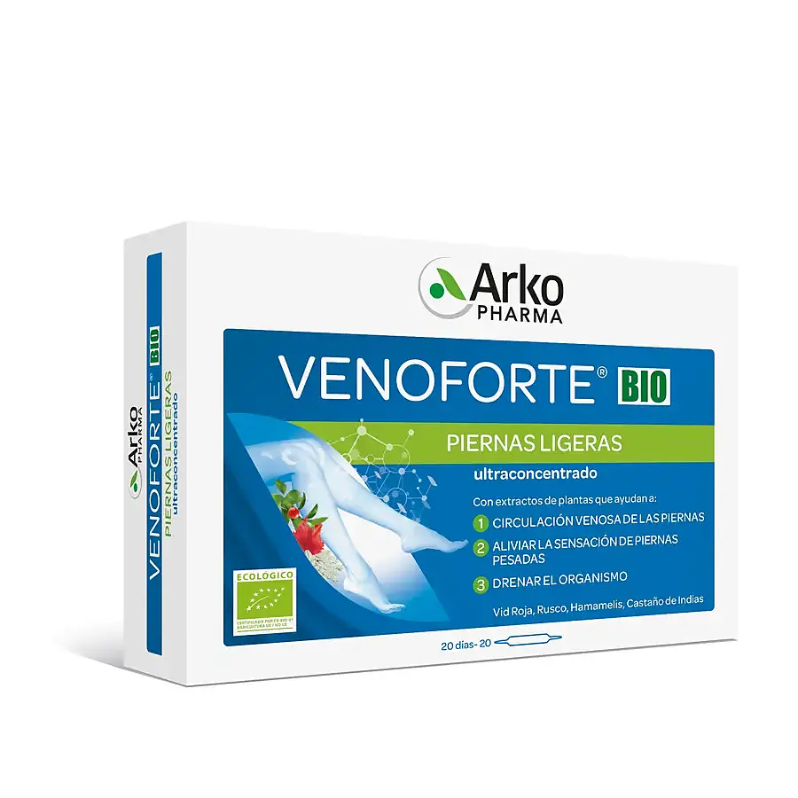 Venoforte BIO 20 ampollas, Arkopharma