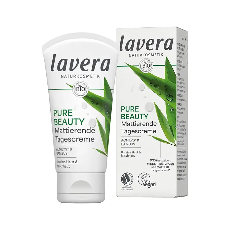 Crema día equilibrante matificante puré beauty, Lavera
