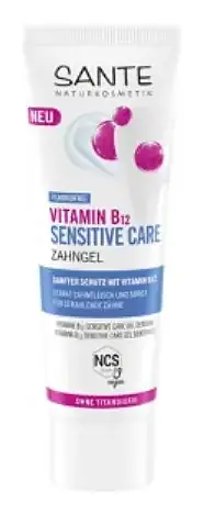 Dentífrico vitamina B12 sante 75 ml, Sante Naturkosmetik