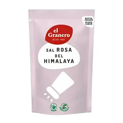 Sal rosa del himalaya integral 1 kilo, El Granero