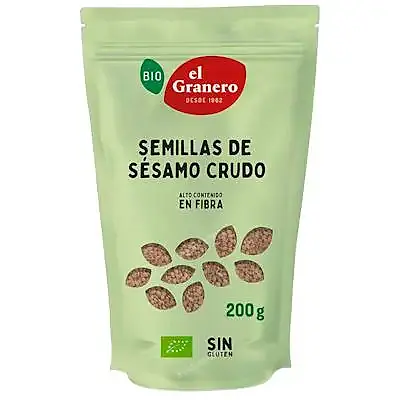 Sésamo crudo BIO 200 g, El Granero