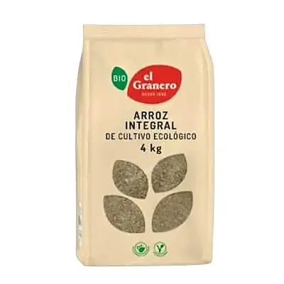 Arroz integral BIO 4 kg, El Granero