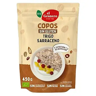 Copos de trigo sarraceno BIO 450 g, El Granero