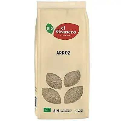 Arroz blanco redondo BIO 1 kg, El Granero