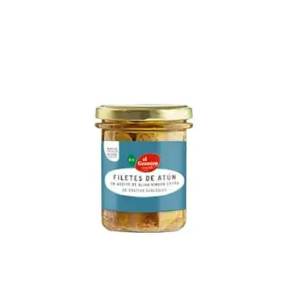 Filetes de atun BIO 195 g, El Granero