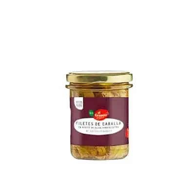 Filetes de caballa BIO 195 g, El Granero