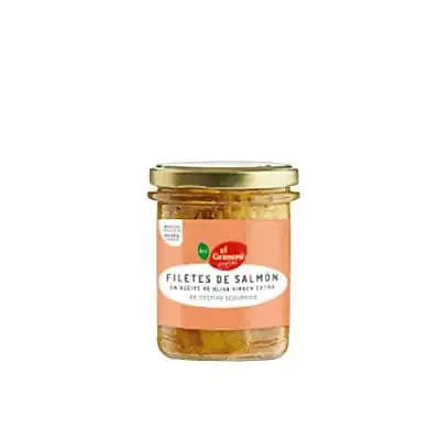Filetes de salmón BIO 195 g, El Granero