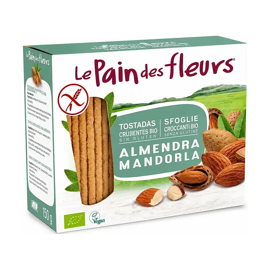 Cracker almendra 150 g, Le Pain Des Fleurs