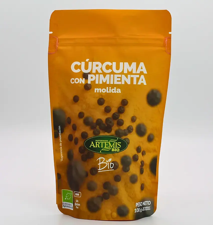Cúrcuma pimienta molida s/g artemi 100 g, Artemis