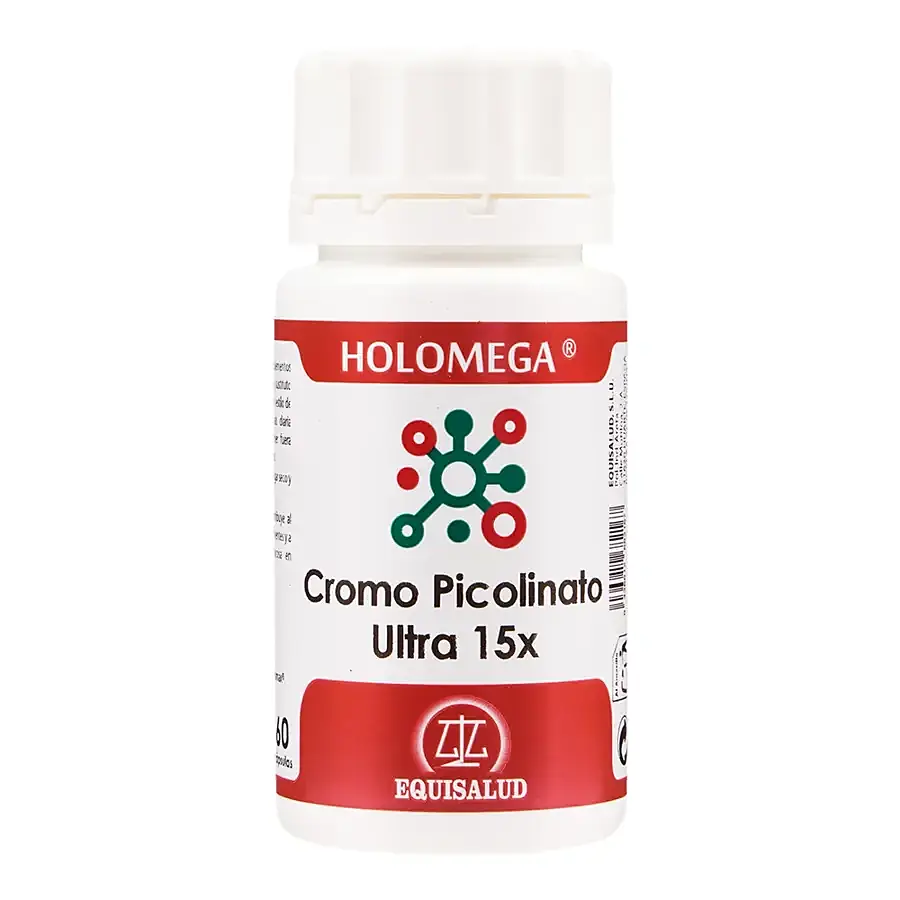 Holomega cromo picolinato ultra 15X, Equisalud