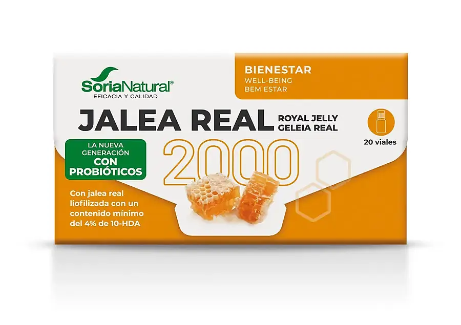 Jalea real 2000 mg 20 viales, Soria Natural