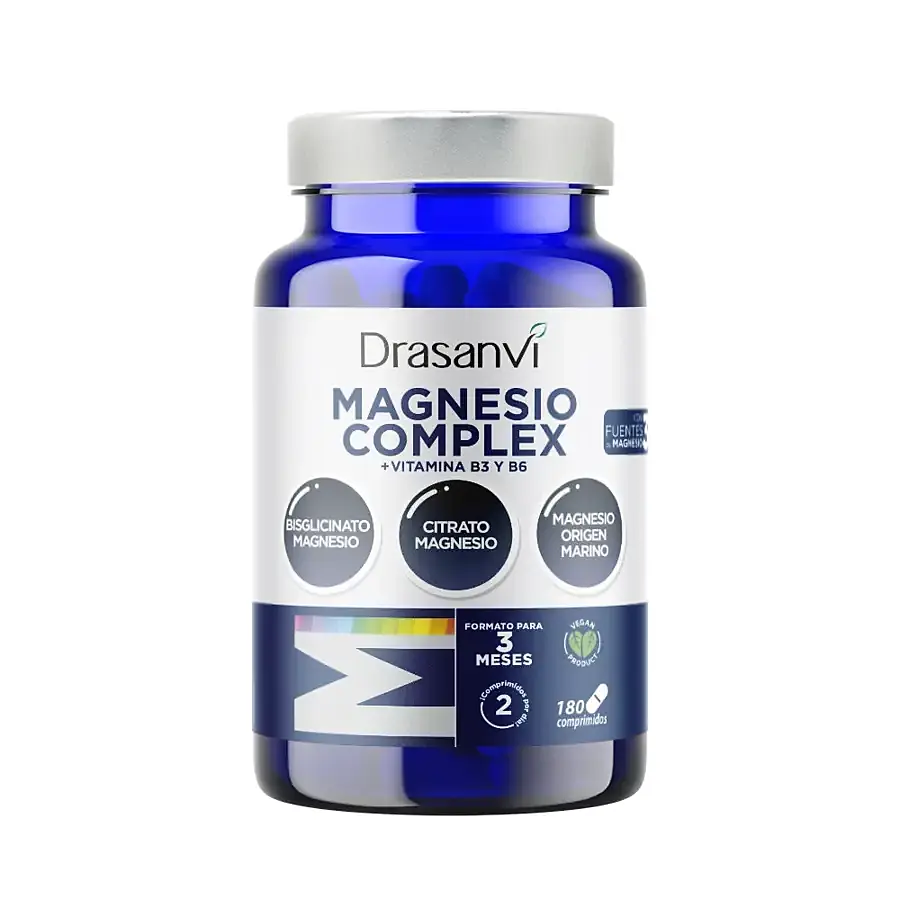Mineral magnesio complex 180 comprimidos, Drasanvi