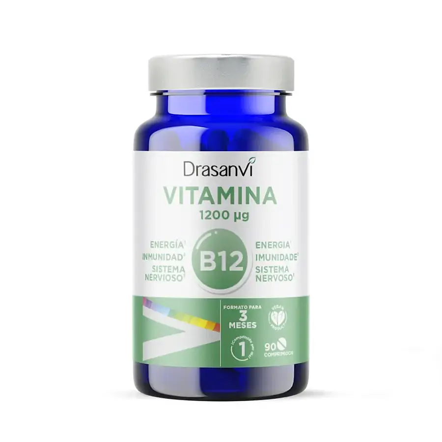 Vitamina B12 90 comprimidos, Drasanvi