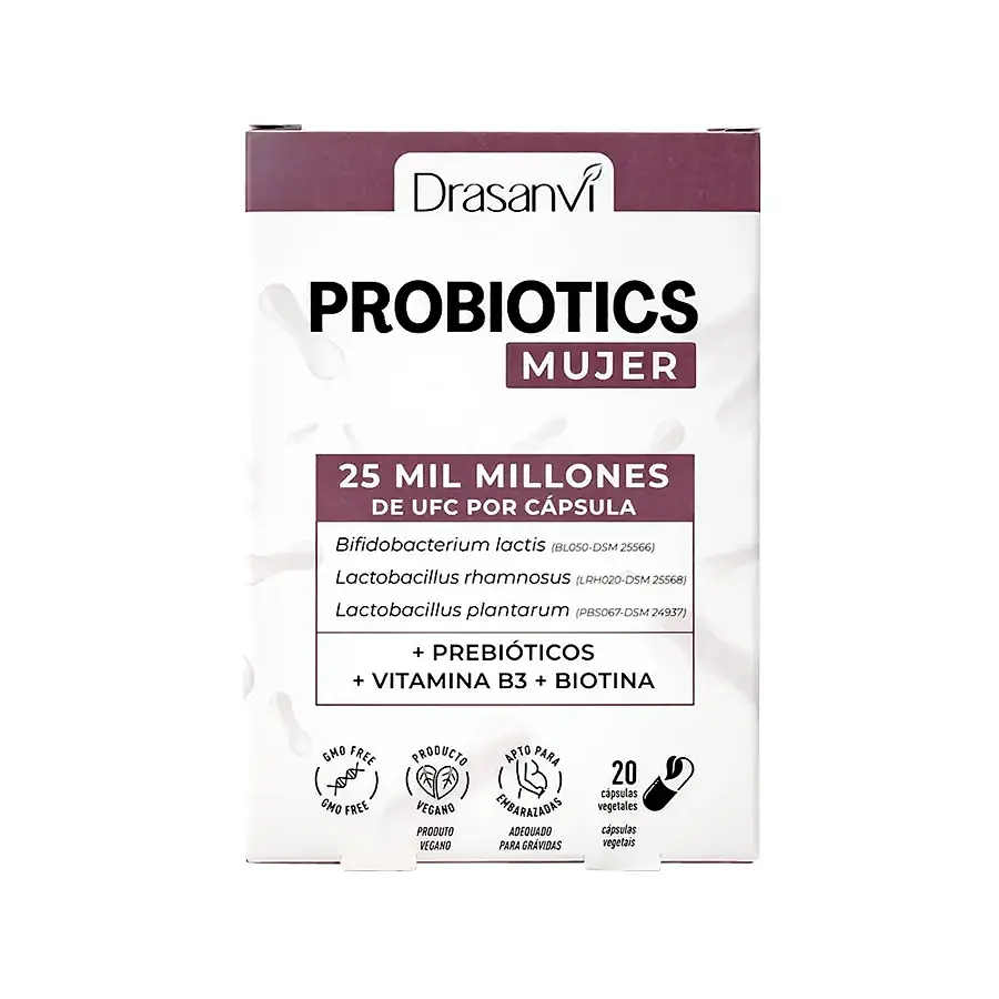 Probiotics salud mujer 20 cápsulas, Drasanvi
