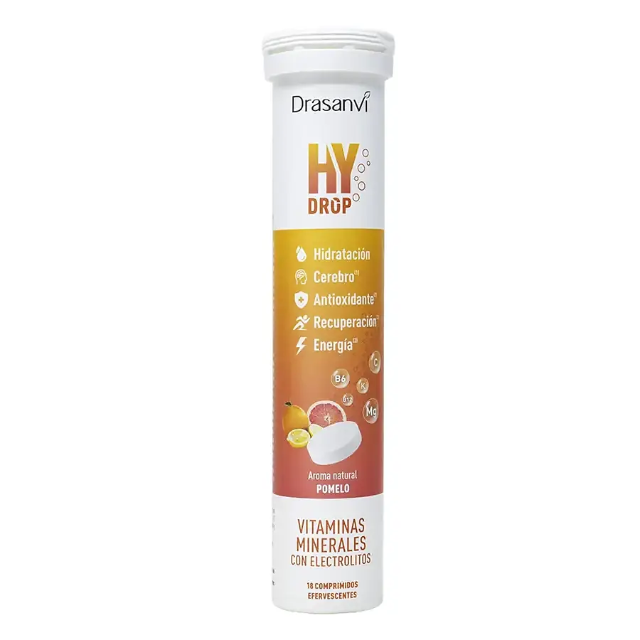 Hydrop electrolitos efervescentes pomelo 18 comprimidos, Drasanvi