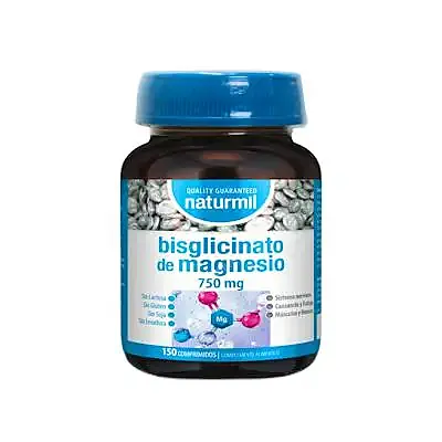 Naturmil bisglicinato magnesio 150 comprimidos, Dietmed