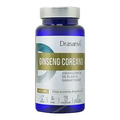 Ginseng coreano nutrabasicos 60 cápsulas, Drasanvi